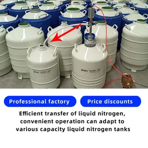 Biomedical Transfer Withdrawal Controllable Flow Rate 2-5L/min Laboratory Liquid Nitrogen Pump LWD for Liquid Nitrogen Systems thumbnail-5