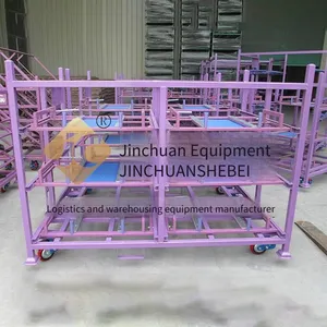 Jinchuan Non-standard Automotive Parts Logistics Trolley, Error and Damage Prevention, for Flexible Production Lines, Special Equipment for Intelligent Manufacturing thumbnail-1