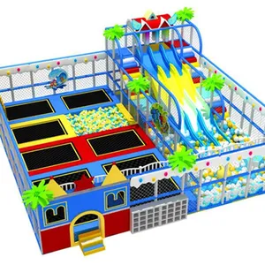 Indoor Large-scale Amusement Park Equipment for Children's Naughty Castles, Small Slides, Early Education Toys and Facilities for Kindergartens thumbnail-3