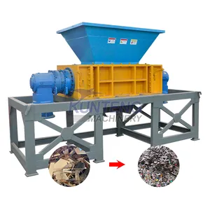 Waste Paper Scrap Metal Plastic Shredder Machine Waste Sorting Plant thumbnail-1