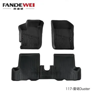 Use for Renault KANGOO CAPTUR Duster 3D Car Floor Mat Luxury Carpet Easy to Clean Anti-slip Makers Custom All Weather Zero Formaldehyde Waterproof thumbnail-1