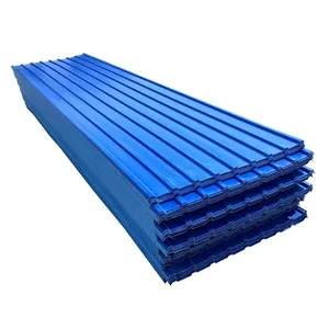 Floor Bearing 22 Gauge Corrugated Roofing Galvanized Zinc Roof Steel Plate thumbnail-4