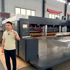 High Definition 3 Color Flexo Carton Print Machine thumbnail-1