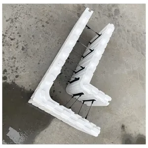 EPS Foam Board ICF Block Building Blocks System Concrete Forms Insulated Energy-saving China Factory Concrete Block Molds thumbnail-2