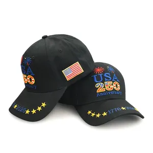 America 250 Years Freedom Statue Baseball Cap Adjustable Unisex Sun Protection Casual Hat Spring Summer Outdoor Custom Sport Hat thumbnail-5