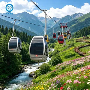 Dq Custom Steel Cable Car Ropeway System Scenic Tourist Transport Mountain Travel Projects Manufacturer Supply Gondola Lift Cableway thumbnail-3