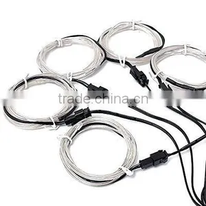 Portable 3V(2*AA-NOT Included)1.3mm EL Wire Kits thumbnail-4