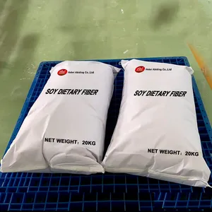 High Protein Soy Fiber Non-GMO Water-Insoluble Soy Fiber Powder High Protein for Tomato Paste Soy Fiber for Sausage thumbnail-3
