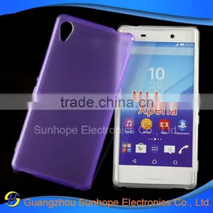 Glossy Frosted Gel Skin for Xperia M4 Aqua thumbnail-2