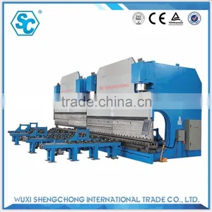 Tandem CNC Hydraulic Press Brake 2-WE67K Series for Iron Box thumbnail-1