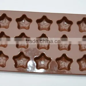YangJiang Factory Manufacture Good Quality Star Shape Silicone Cake Mould for Bakeware thumbnail-1