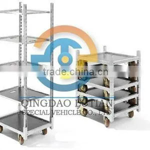 Danish Flower Trolley, Dutch Trolley, Flower Cart, Flower Display Rack, Flower Shipping Cart thumbnail-1