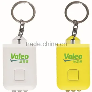 OEM Logo Promotional Gift 3 Led Solar Light Keychain thumbnail-1