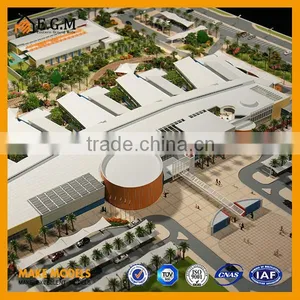 1: 250 ARABTEC Education Center Model, Campus Real Estae Scheme Model thumbnail-2