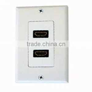 TWO PORT HDMI WALL PLATE thumbnail-1