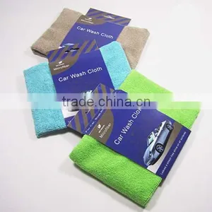 Custom Logo Printed Microfiber Auto Car Care Wash Cloth thumbnail-1