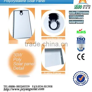 Hot Sale High Effective 30 w Poly Solar Panel Manufacturers in China thumbnail-3