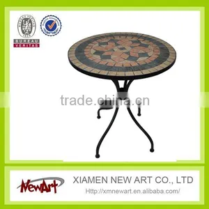 Elegant Design Metal Patio Mosaic Outdoor Furniture Living Room Mosaic Metal Furniture thumbnail-3