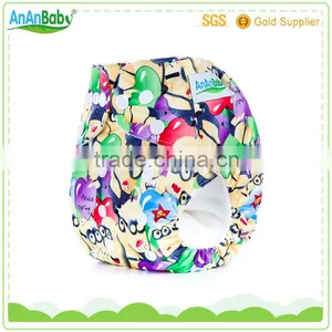 Ananbaby Resauble Baby Diapers Washable Anime Cloth Diapers Supplier's Choice thumbnail-1