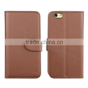 Supplier High Quality Flip Leather Case For IPhone6S, Book Style Wallet Leather Case For IPhone6S/ thumbnail-2