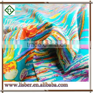 Dyed and Printed Woven Rayon Fabric, Rayon Printed Fabric thumbnail-6