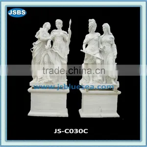 White Marble Greece Statues JS-C030 thumbnail-1