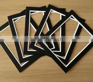 Pre-cut and Dark Color Matboard of Single or Double Layers for Home Decoration thumbnail-5