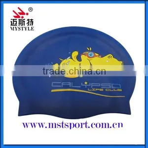 2016 Waterproof Swimming Hats Hot Sale thumbnail-3