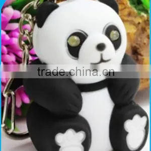 High Quality Novelty Design Animal Assorted Sound Led Keychain thumbnail-1