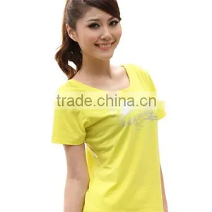 Short Sleeve Ladies Wholesale Custom t Shirt Printing thumbnail-2