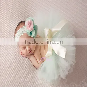 Brook Green TUTU Set Matching Headband thumbnail-4