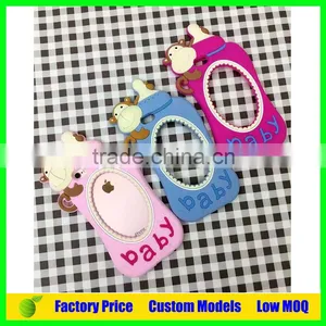 Monkey Baby Feeder Custom Silicone Mobile 3d Phone Case for Iphone 6 6plus Cell Phone Back Cover Case thumbnail-3