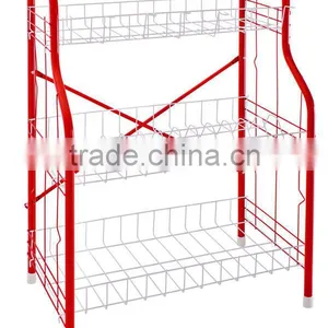 Anti-rust 3 Layer Iron Steel Dish Drain Shelf thumbnail-1