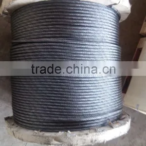 High Quality 8*19+NF Elevator Steel Wire Rope thumbnail-1