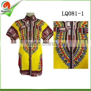 2016 Traditional GIRL African Fashion Design Print Dashiki t Shirt Dress African Women Dress thumbnail-2