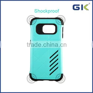 [GGIT] High Quality 2 In1 TPU+PC Cell Phone Case Cover For Samsung For Galaxy S6 Edge thumbnail-2