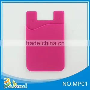 Factory Price High Quality Waterproof Silicone Card Holder thumbnail-1