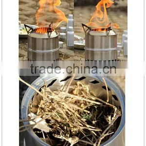 Outdoor Portable Mini Wood Stove Easy to Carry thumbnail-2