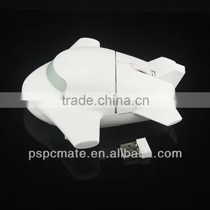 2.4G Wireless Mouse Airplane Shape thumbnail-1