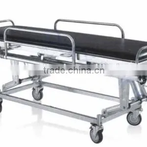 Adjustable Medical Stretcher Emergency Hospital Stretcher Trolley With Wheels thumbnail-1