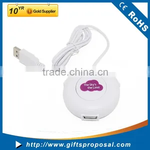 Customized Logo 4 Port USB Hub Mini Webkey Hub thumbnail-1