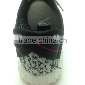 2016 Factory Flyknit Running Shoes Hot Selling Lace up Injection Hiking Shoes Quality Choice thumbnail-4