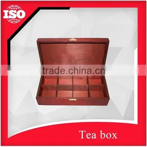 Fashionable Compartments Presentation Tea Box With Nature Color thumbnail-3