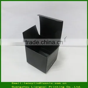 Paper Folding Box,Cylinder Box,Luxury Black Gift Paper Box thumbnail-1