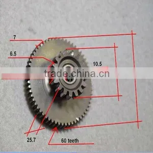 17/60 Teeth Second ATV Starter Tooth Wheel for ATV Spare Parts thumbnail-1