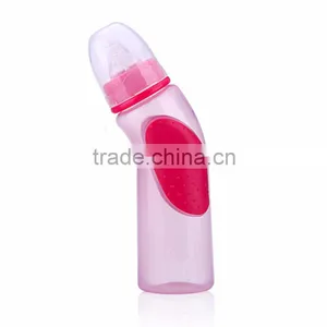 New Products! Hot Selling PP Material 240ml Anti-slip Baby Feeding Bottle for Wholesales thumbnail-1