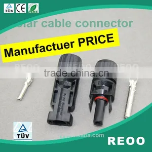 MC4 REOO Solar Panel Connector With Diode,Male and Female Plug,Waterproof Connectors Quality Choice thumbnail-1
