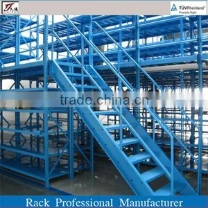 Mutil-Level Warehouse Steel Mezzanine Racks/Heavy Duty Storage Rack thumbnail-1