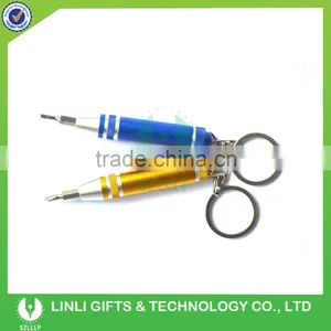Torch Shaped Metal Aluminium Tool Kit Keyring thumbnail-3