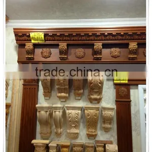 Competitive Price Hot Sale Decorative Wood Carving Corbels thumbnail-1